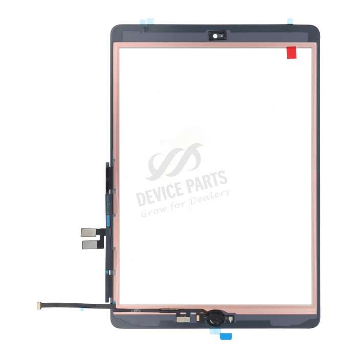 Touch Screen + Touch Screen Adhesive with Home Button Flex Cable for iPad 10.2 2019(iPad 7th)/10....
