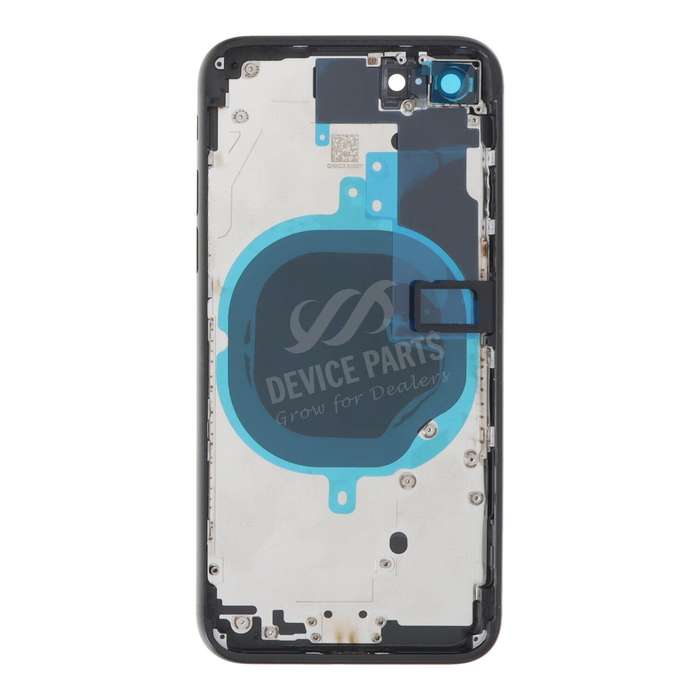 Middle Frame + Battery Door + Back Camera Lens and Bezel + Side Buttons + SIM Card Tray with Spea...
