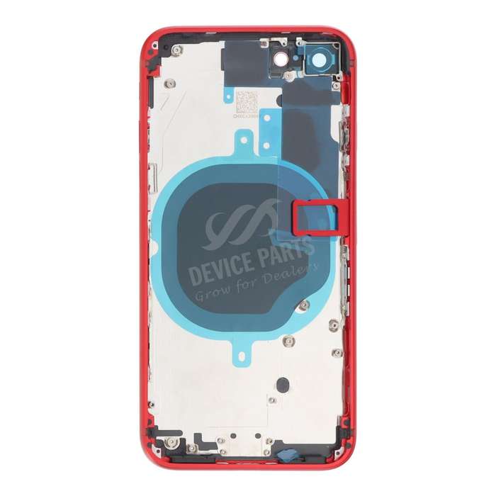Middle Frame + Battery Door + Back Camera Lens and Bezel + Side Buttons + SIM Card Tray with Spea...