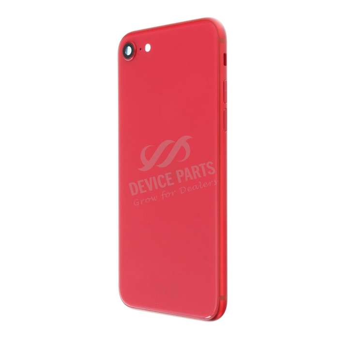 Middle Frame + Battery Door + Back Camera Lens and Bezel + Side Buttons + SIM Card Tray with Spea...
