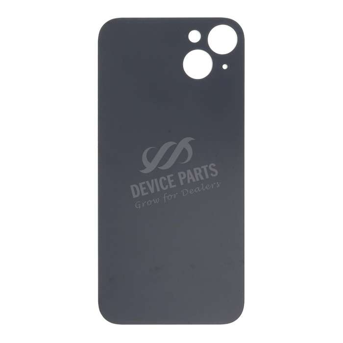 Battery Door with Adhesive for iPhone 14 Plus Large Hole Black OEM