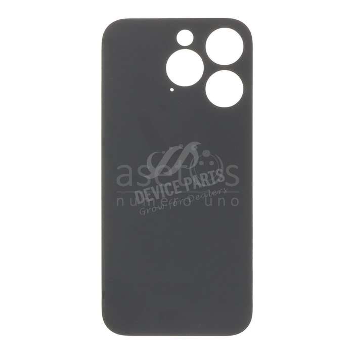 Battery Door with Adhesive for iPhone 14 Pro Large Hole White HQ