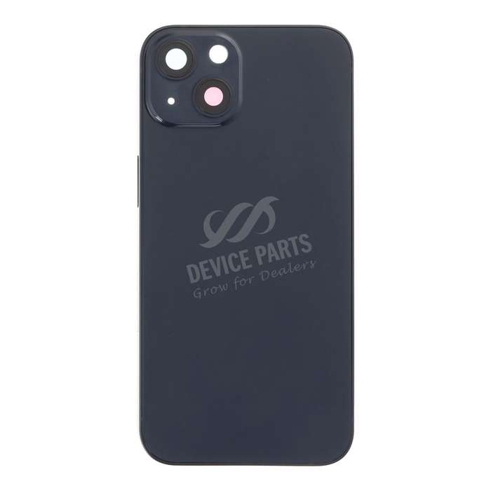 Middle Frame + Battery Door + Back Camera Lens and Bezel + Side Buttons + SIM Card Tray with Magn...