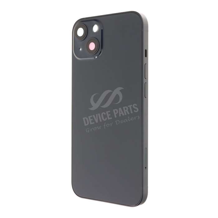 Middle Frame + Battery Door + Back Camera Lens and Bezel + Side Buttons + SIM Card Tray with Magn...