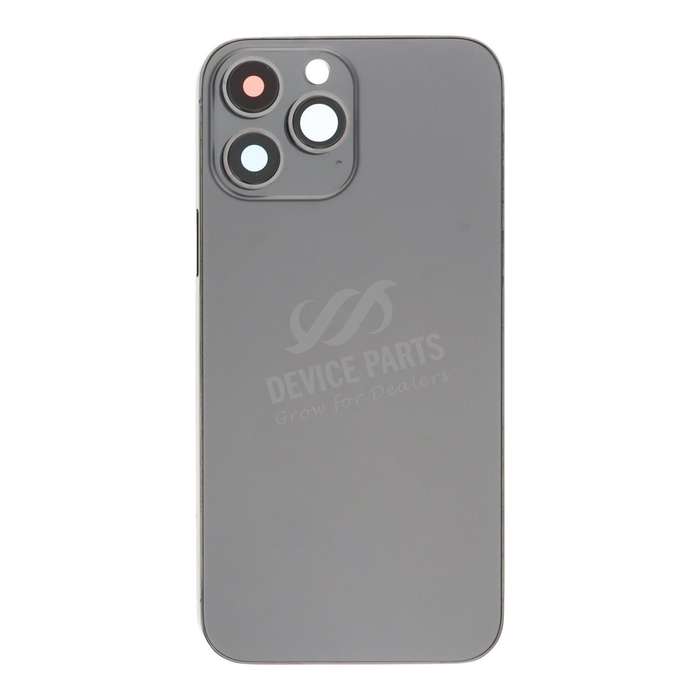 Middle Frame + Battery Door + Back Camera Lens and Bezel + Side Buttons + SIM Card Tray with Magn...