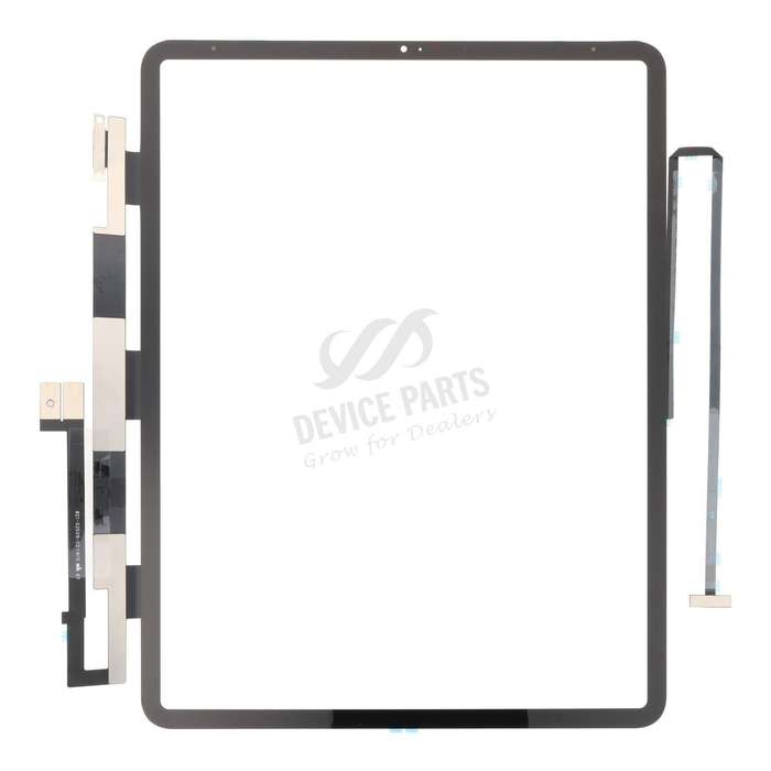 Touch Screen + Touch Screen Adhesive for iPad Pro 12.9 2018(3rd)/Pro 12.9 2020(4th) Black HQ