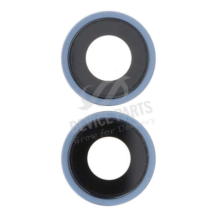 Back Camera Lens and Bezel for iPhone 14/14 Plus Blue Ori 2pcs in one set