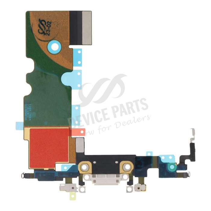 Charging Port Flex Cable for iPhone SE 2022 White Ori