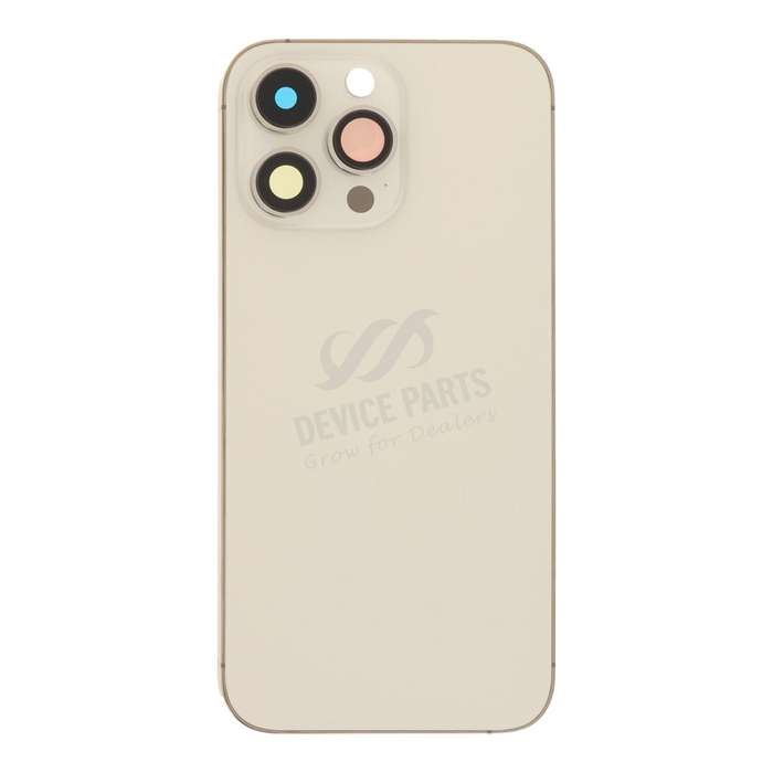 Middle Frame + Battery Door + Back Camera Lens and Bezel + Side Buttons + SIM Card Tray with Magn...