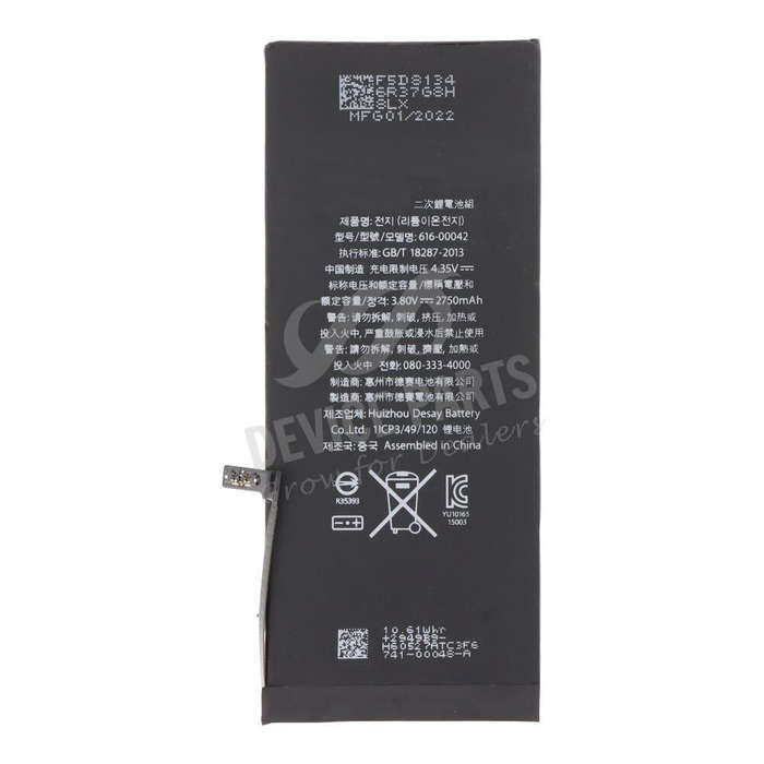 616-00042/616-00045 2750mAh Battery + Battery Adhesive for iPhone 6S Plus OEM