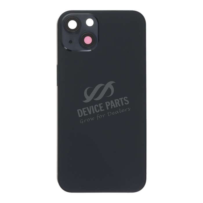 Middle Frame + Battery Door + Back Camera Lens and Bezel + Side Buttons + SIM Card Tray with Magn...