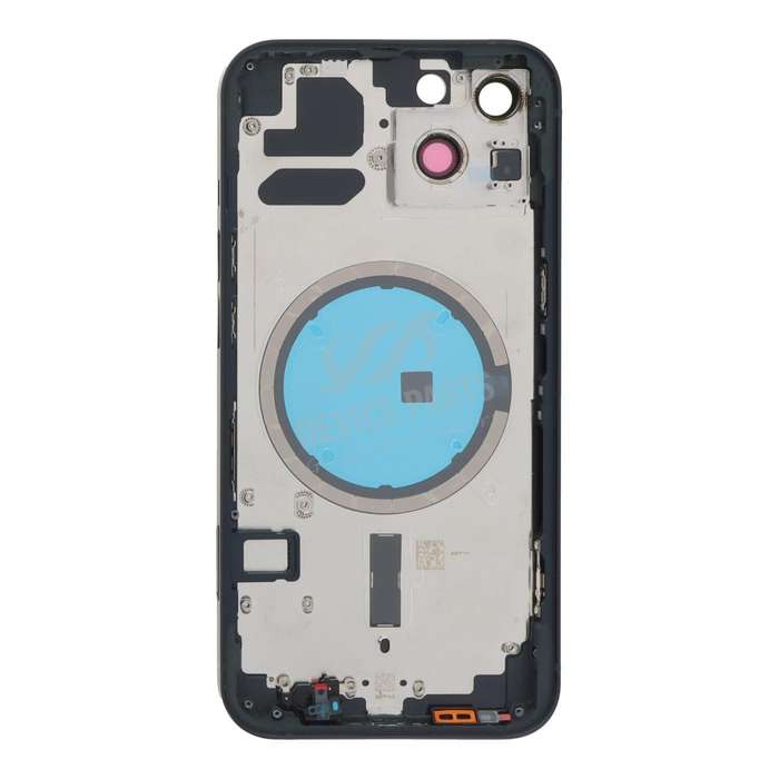 Middle Frame + Battery Door + Back Camera Lens and Bezel + Side Buttons + SIM Card Tray with Magn...