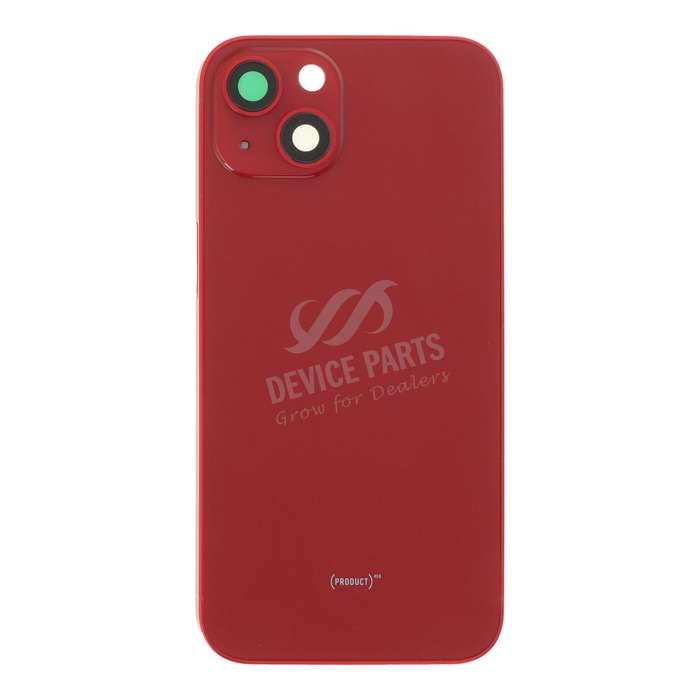 Middle Frame + Battery Door + Back Camera Lens and Bezel + Side Buttons + SIM Card Tray with Magn...