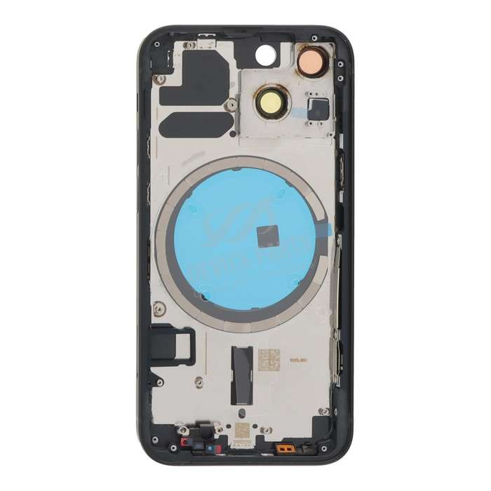 Middle Frame + Battery Door + Back Camera Lens and Bezel + Side Buttons + SIM Card Tray with Magn...