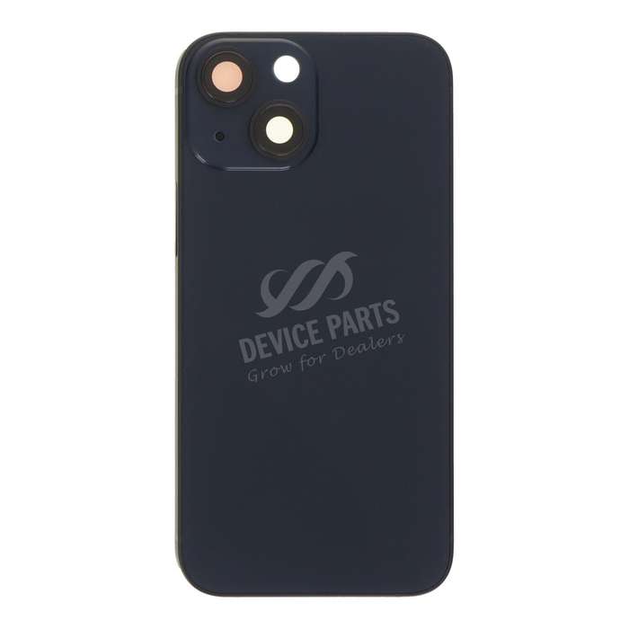 Middle Frame + Battery Door + Back Camera Lens and Bezel + Side Buttons + SIM Card Tray with Magn...