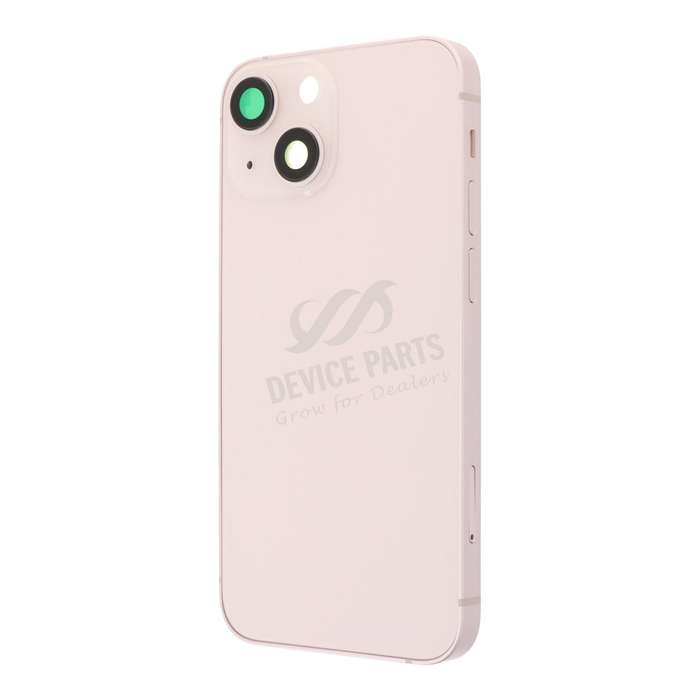 Middle Frame + Battery Door + Back Camera Lens and Bezel + Side Buttons + SIM Card Tray with Magn...