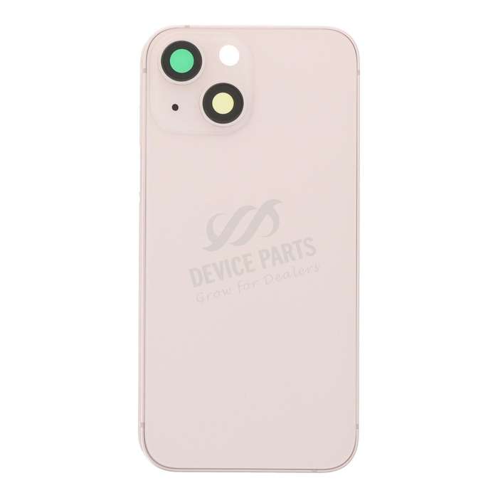 Middle Frame + Battery Door + Back Camera Lens and Bezel + Side Buttons + SIM Card Tray with Magn...