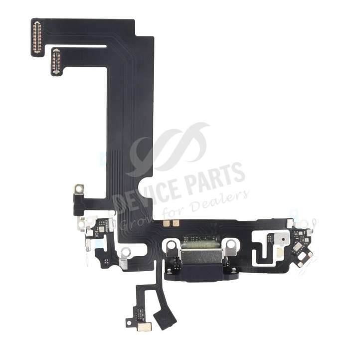 Charging Port Flex Cable for iPhone 12 Mini Black HQ