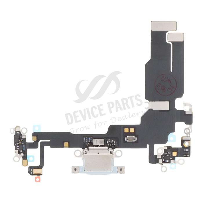Charging Port Flex Cable for iPhone 15 Blue Ori