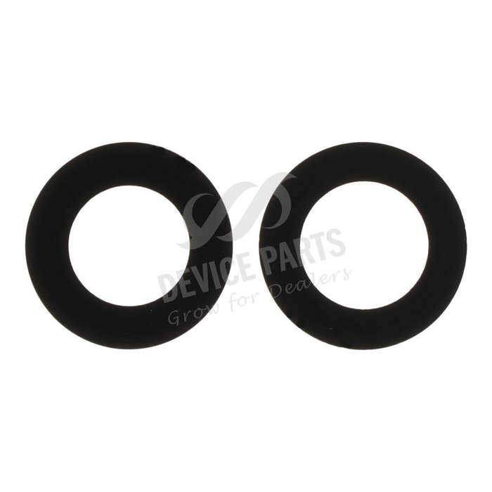 Back Camera Lens for iPhone 15/15 Plus Black HQ 2pcs in one set
