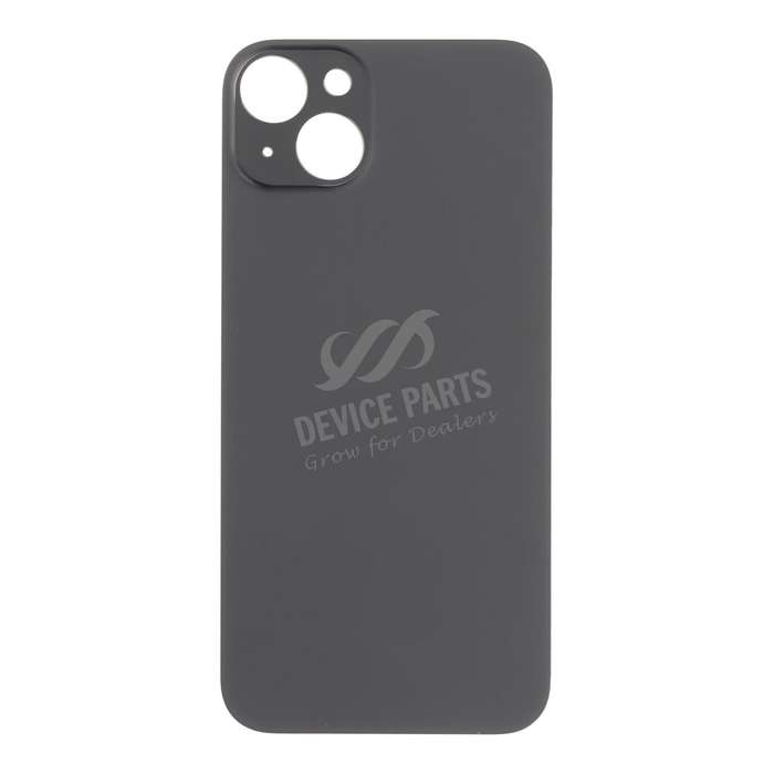 Battery Door with Adhesive for iPhone 15 Plus Large Hole Black OEM