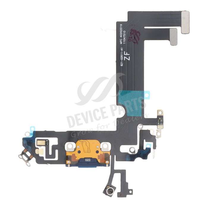 Charging Port Flex Cable for iPhone 12 Mini Blue HQ