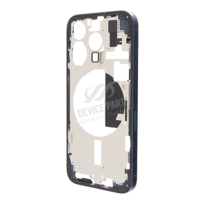 Middle Frame with Side Buttons + SIM Card Tray for iPhone 15 Pro A3101/A3102 European Version Blu...