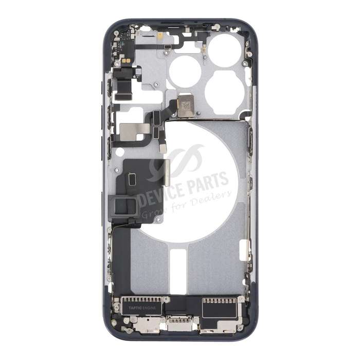 Middle Frame Assembly for iPhone 15 Pro A3102 European Version Blue Titanium OEM