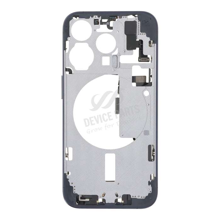 Middle Frame Assembly for iPhone 15 Pro A3102 European Version Blue Titanium OEM