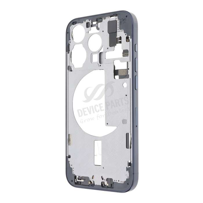 Middle Frame Assembly for iPhone 15 Pro A3102 European Version Blue Titanium OEM