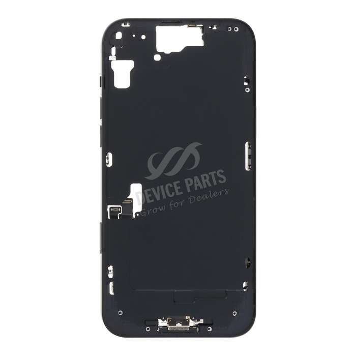 Middle Frame Assembly for iPhone 15 Plus A3094 European Version Black OEM