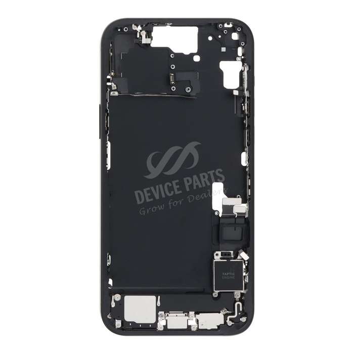 Middle Frame Assembly for iPhone 15 Plus A3094 European Version Black OEM