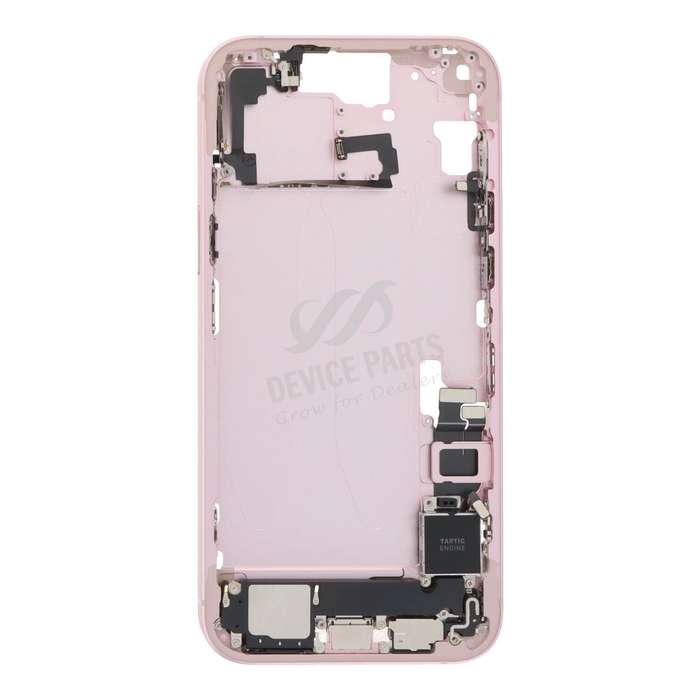 Middle Frame Assembly for iPhone 15 Plus A3093/A3094 European Version Pink OEM