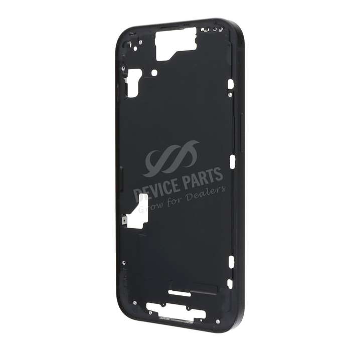 Middle Frame with Side Buttons + SIM Card Tray for iPhone 15 A3089 European Version Black OEM