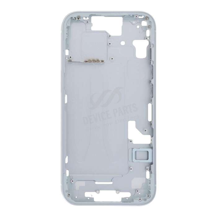 Middle Frame with Side Buttons + SIM Card Tray for iPhone 15 A3089 European Version Blue OEM