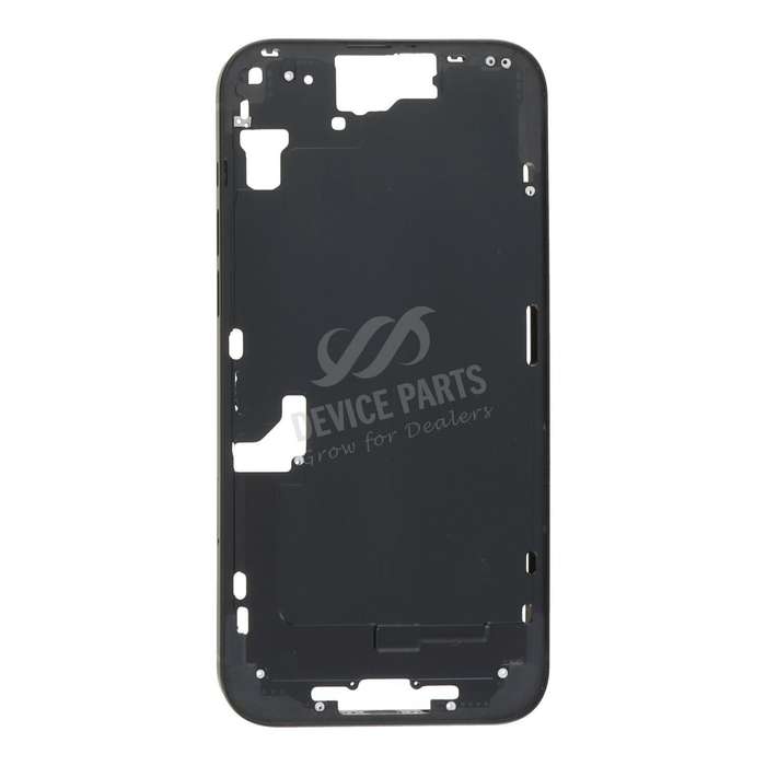 Middle Frame with Side Buttons + SIM Card Tray for iPhone 15 Plus A3093/A3094 European Version Bl...