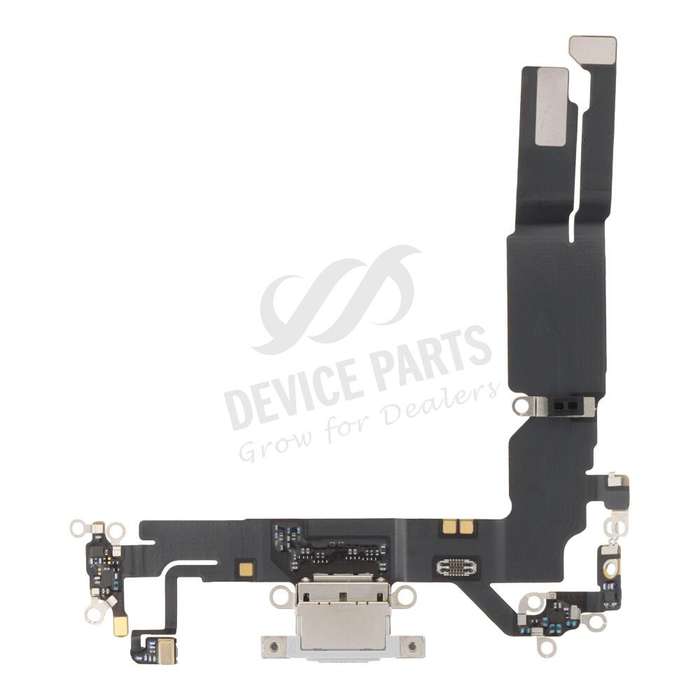 Charging Port Flex Cable for iPhone 16 White Ori