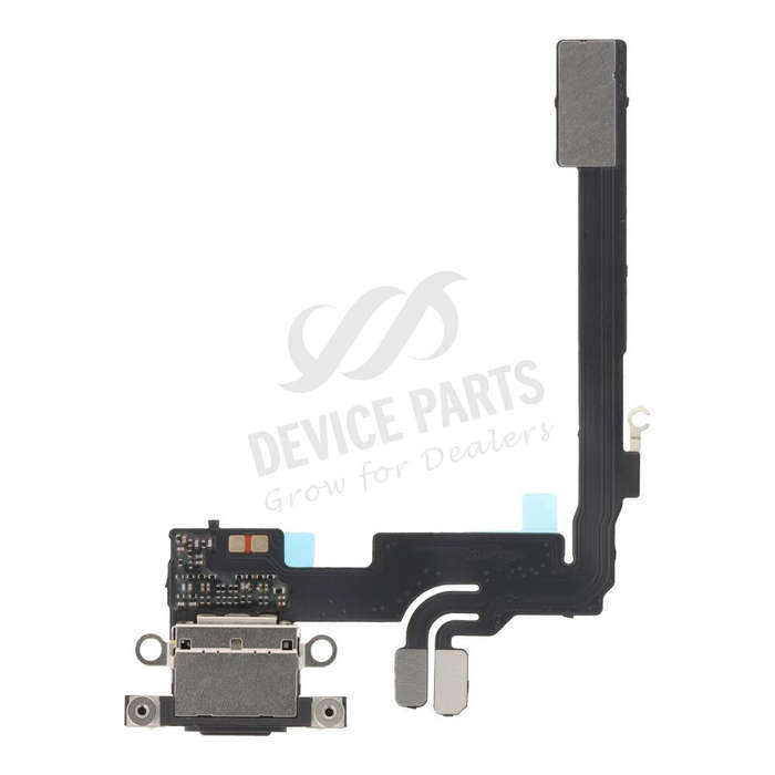 Charging Port Flex Cable for iPhone 16 Pro Black Titanium HQ