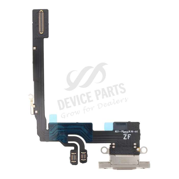 Charging Port Flex Cable for iPhone 16 Pro Natural Titanium HQ