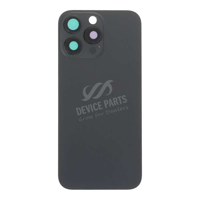 Battery Door + Back Camera Lens and Bezel with Magnetism Ring+Metal Plate for iPhone 16 Pro Max B...
