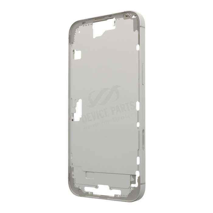 Middle Frame with Side Buttons + SIM Card Tray for iPhone 16 Plus European Version White OEM