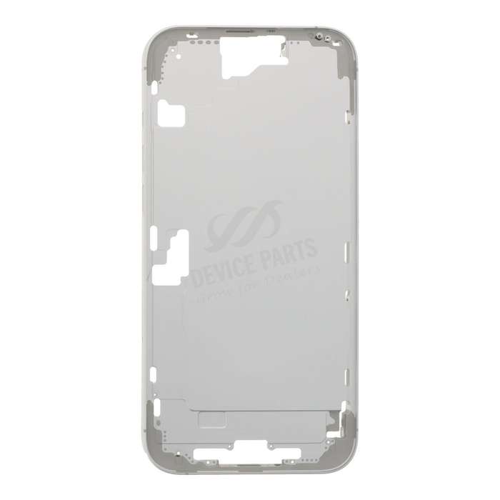 Middle Frame with Side Buttons + SIM Card Tray for iPhone 16 Plus European Version White OEM