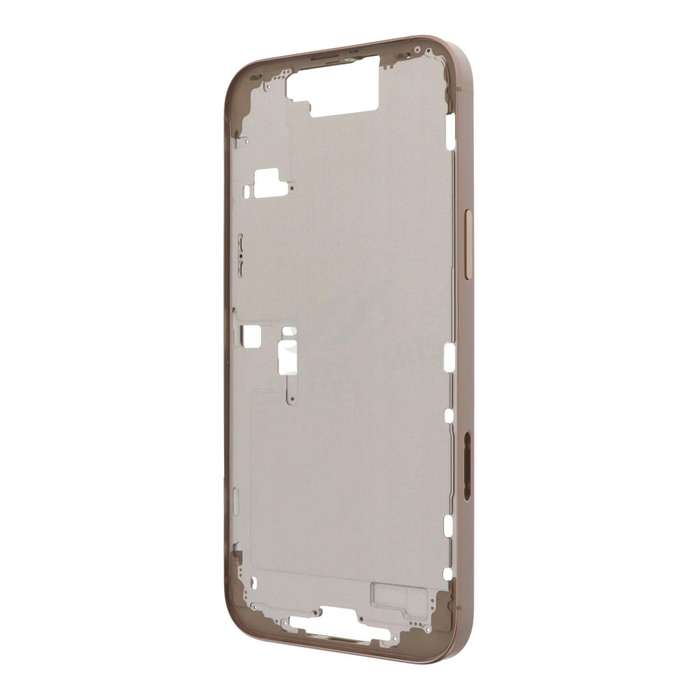 Middle Frame with Side Buttons + SIM Card Tray for iPhone 16 Pro Max European Version Desert Tita...