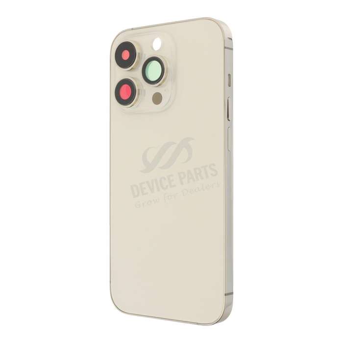 Middle Frame + Battery Door + Back Camera Lens and Bezel + Side Buttons + SIM Card Tray with Magn...