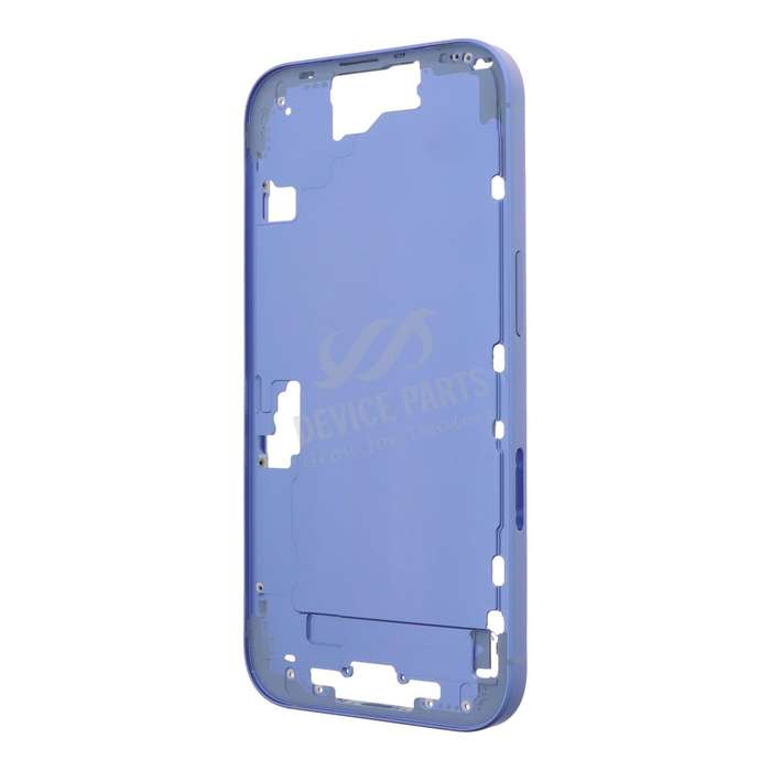 Middle Frame with Side Buttons + SIM Card Tray for iPhone 16 European Version Ultramarine OEM