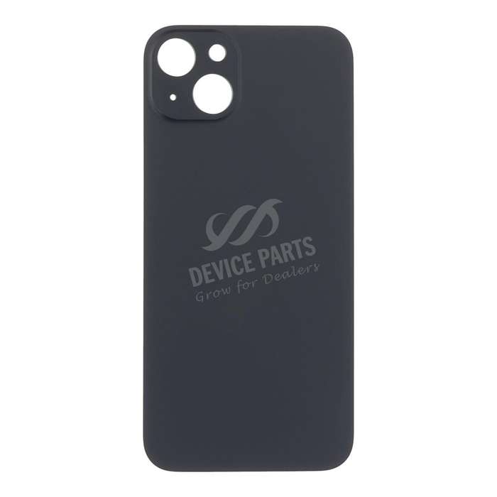Battery Door with Adhesive for iPhone 15 Plus Small Hole Black without Logo OEM