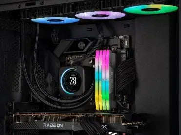 Corsair VENGEANCE RGB DDR5 32GB (2 x 16GB) DDR5 5600 CL40-40-40-77 1.25V Intel XMP & AMD EXPO - G...
