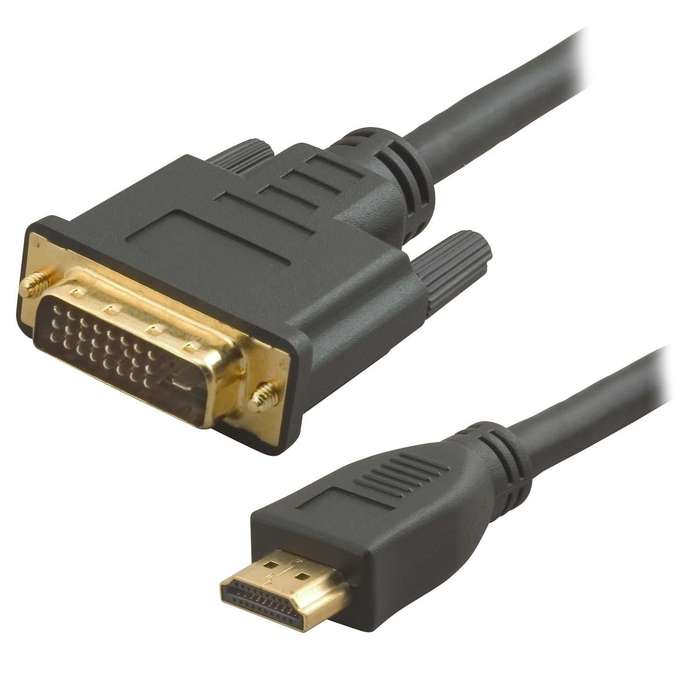 DVI-D TO HDMI CABLE 3.0M