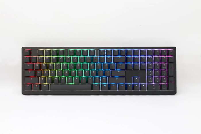 Ducky Keyboard Zero 6108 100% Mechanical Wireless Keyboard; RGB; USB 2.0 / 2.4GHz / BT - Cherry M...