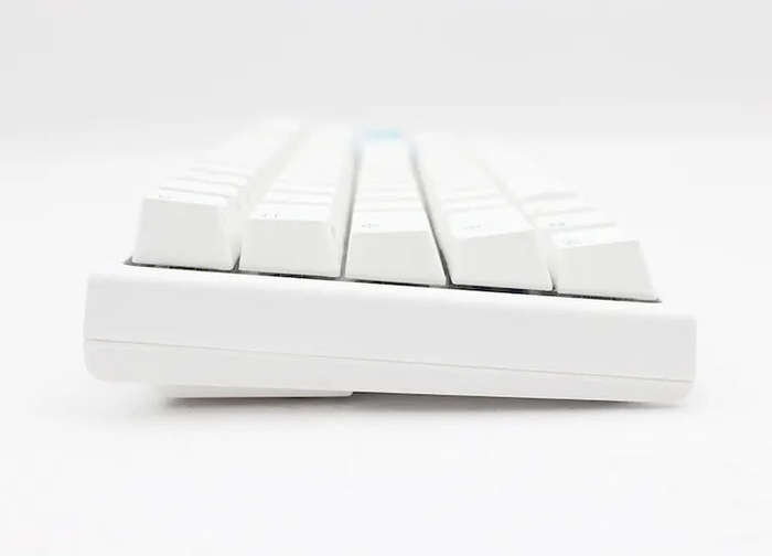 Ducky Keyboard One 2 Pro 60% Mechanical Keyboard; RGB; PBT Double Shot Keycaps  - White- Cherry S...